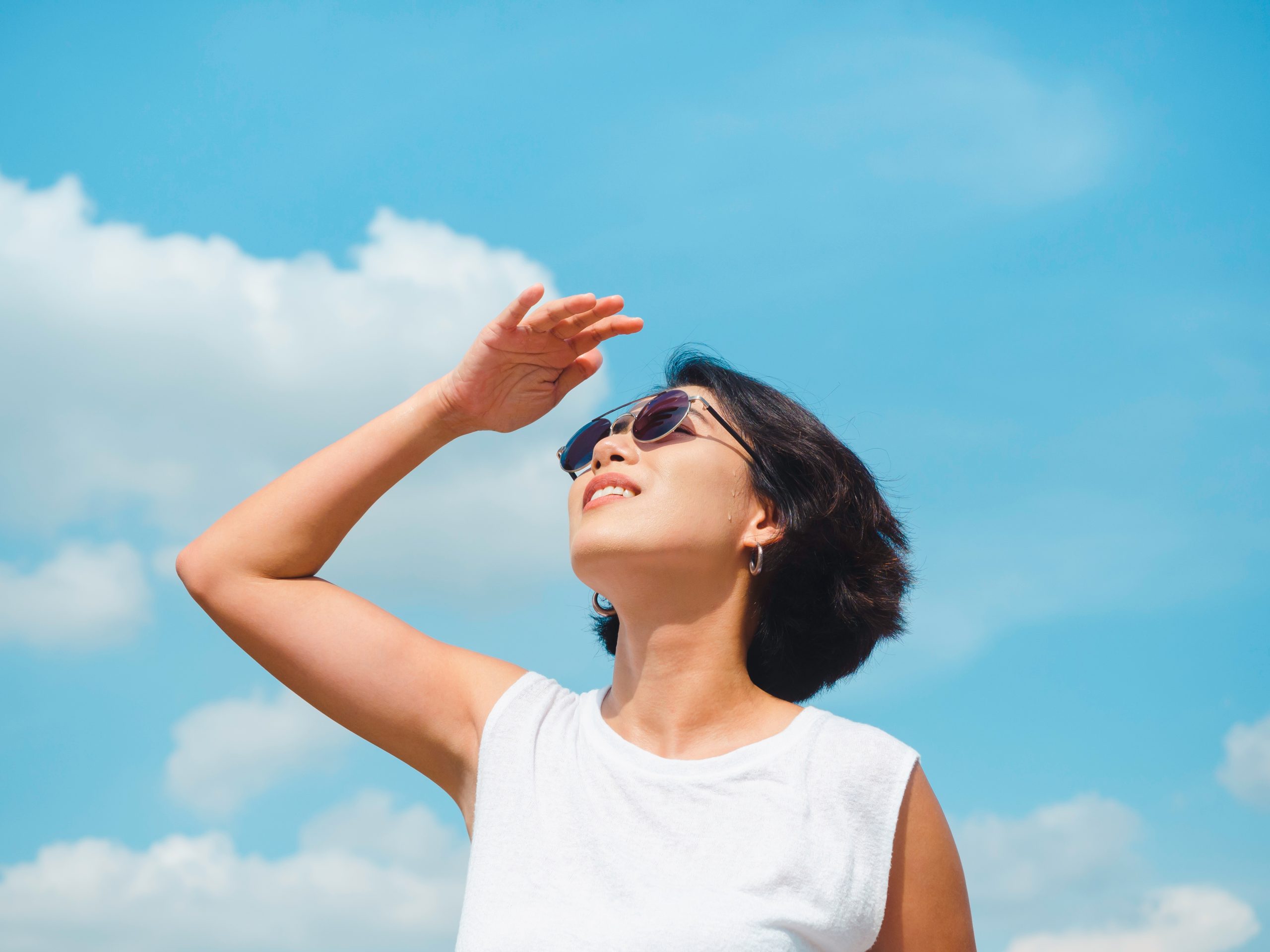 Woman,In,Summertime